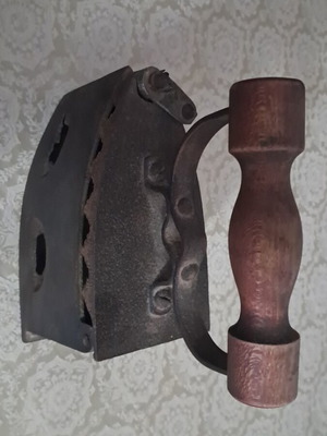 Brass Charcoal Iron used, no damage