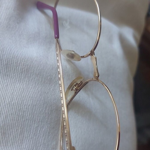 Nazareno Corsini Vintage Metal Eyeglass Frame like new, multicolor gold