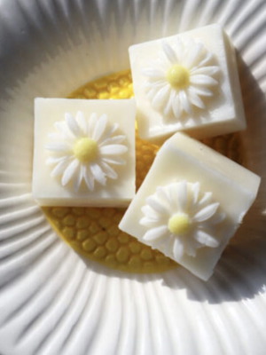 Wax sample with customizable scent