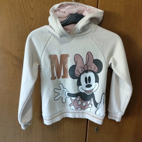 Disney Orchestra Hoodie sweatshirt like new, size 8 years, beige