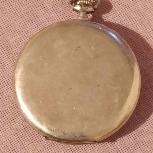 Tempo pocket watch used, vintage Swiss Art Deco 1920/30's