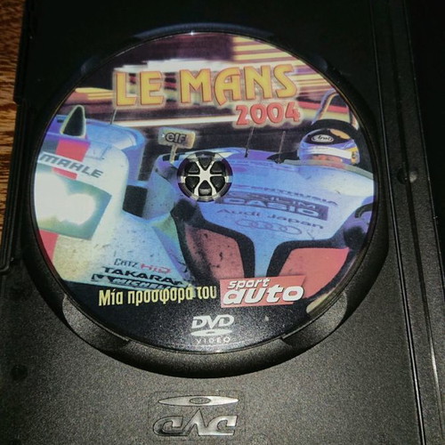 Le Mans 2004 DVD used with subtitles