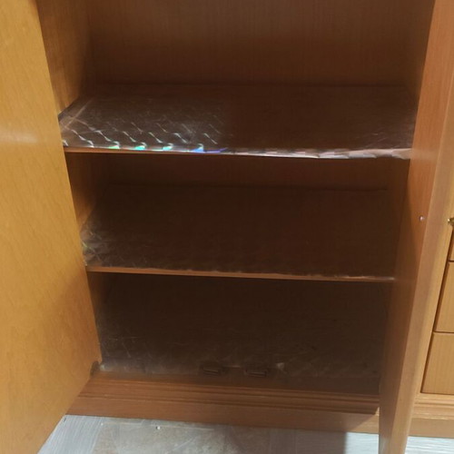 Entrance furniture used with mirror, coat rack and shoe cabinet