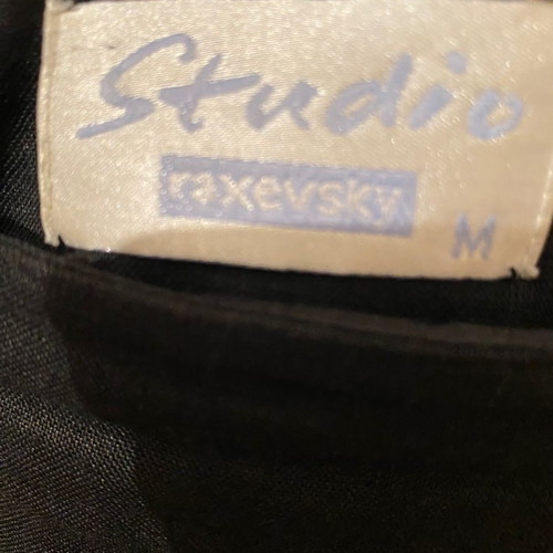 Vintage Studio Raxevsky linen set in excellent condition, skirt M, blouse L