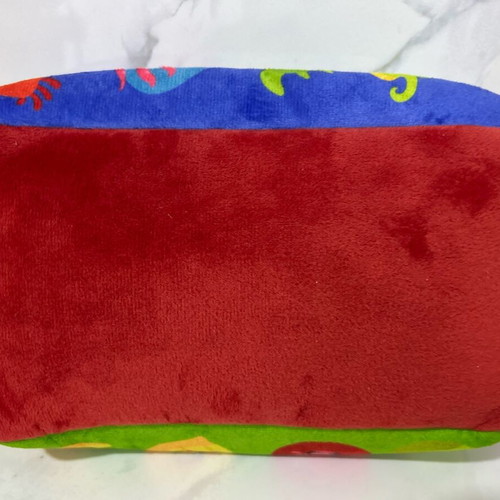 Мек калъф за кутия за мокри кърпи като ново, цветни точки и животни