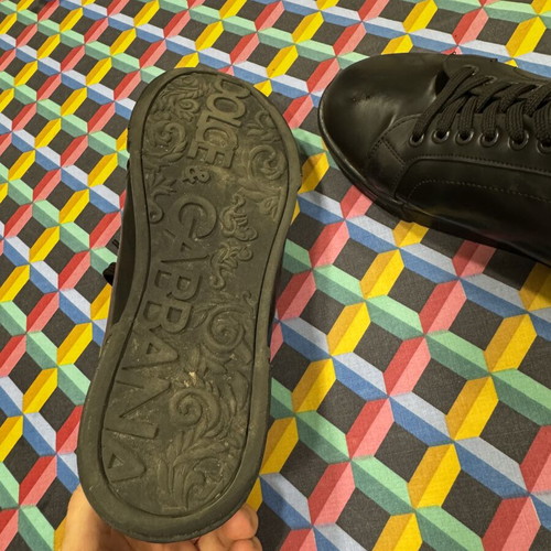 Dolce & Gabbana sneakers size 43 black like new