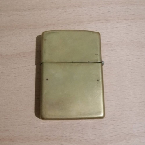 Zippo brass lighter used