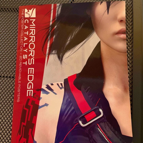 Mirror's Edge poster collection used, 20 removable posters by Dark Horse