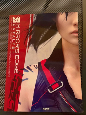 Mirror's Edge poster collection used, 20 removable posters by Dark Horse