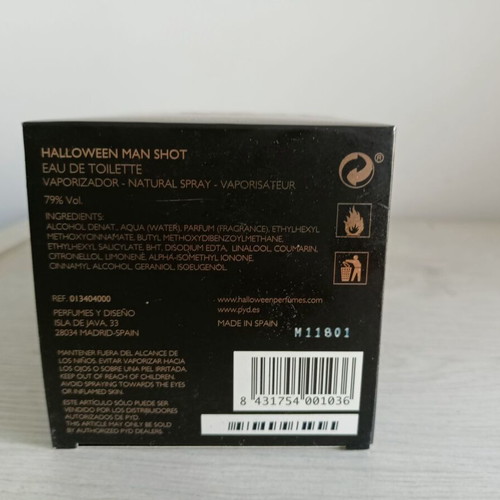 Jesus Del Pozo Halloween Shot Man Eau de Toilette 125 ml new