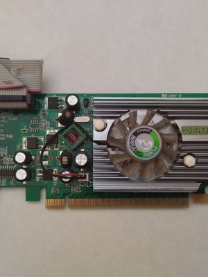 Κάρτα γραφικών Point of View GeForce 8400 GS 256MB DDR2 PCI μεταχειρισμένη