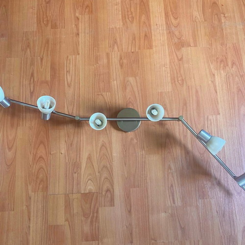 Ceiling light polymorphic with 6 led bulbs like new