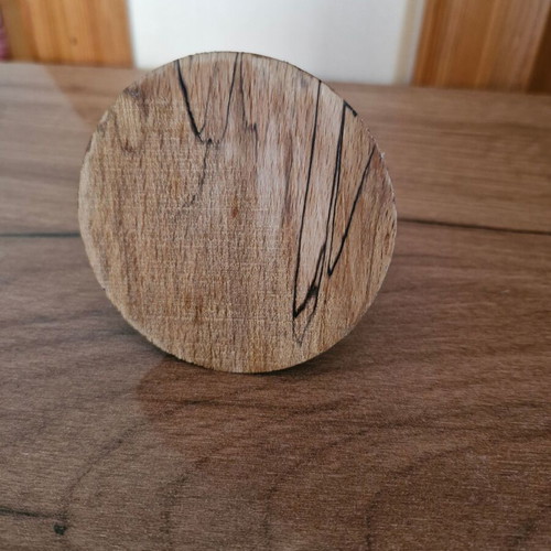 Figurine with doves on wooden base used