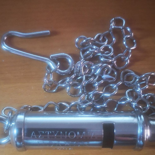 City police whistle used, 1976, like new
