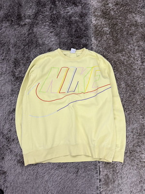 Nike sweatshirt used, yellow, size XXL