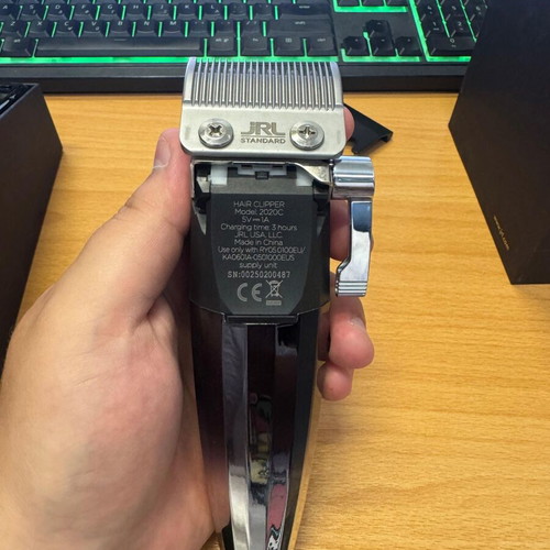 JRL 2020C Hair Clipper Silver Brand New