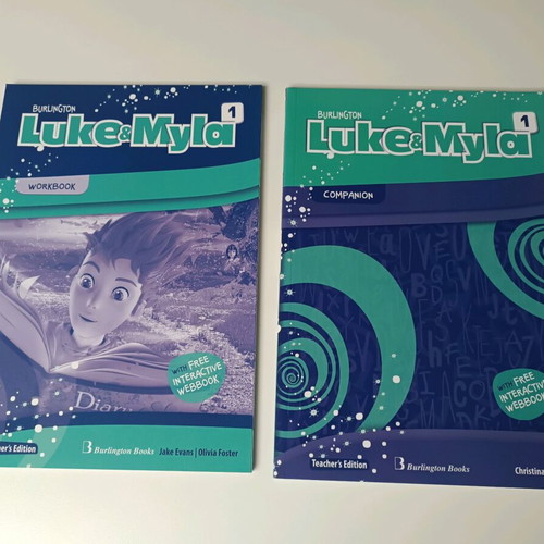 Burlington Luke & Myla 1 Teacher’s Edition books new, Workbook and Companion