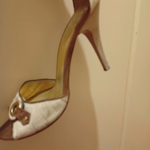 Just Cavalli pumps like new, beige, size 40
