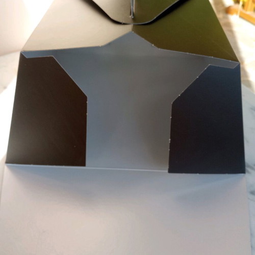 Cake box for confectionery new, paper with plasticized 30cm base