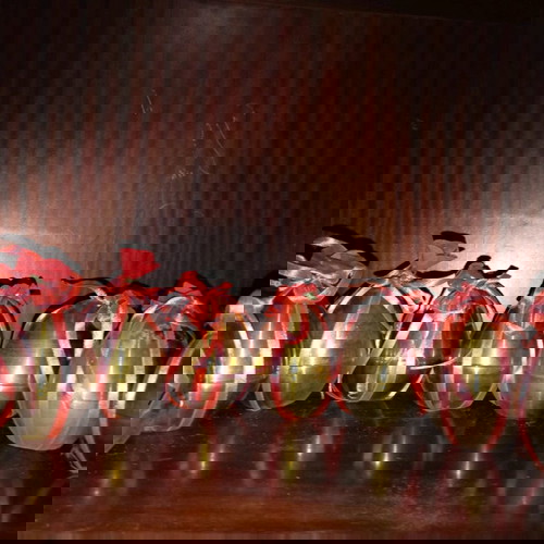 Χριστουγεννιάτικα στολίδια μεταχειρισμένα, μπρούτζινα, vintage από δεκαετία 70