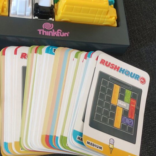 Interactive toy with cars used