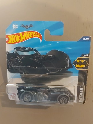 Hotwheels Batman Arkham Asylum Batmobile new, black