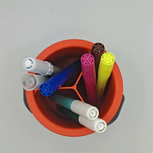 Pen holder new in container shape made of esun pla+ material