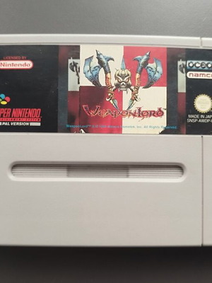 Nintendo SNES παιχνίδι Weaponlord μεταχειρισμένο