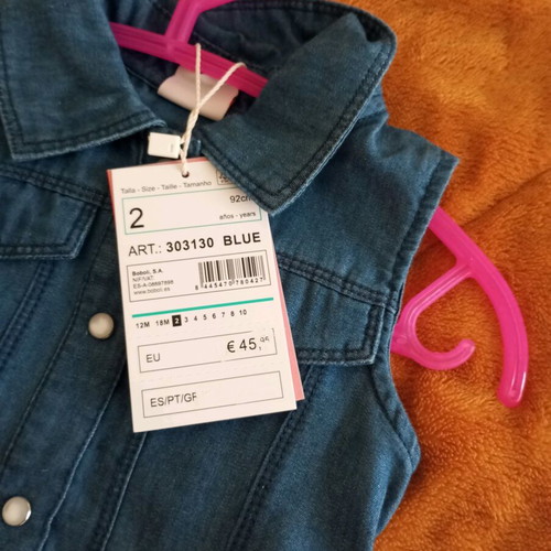 Boboli dress new for 2 years old size 92 cm