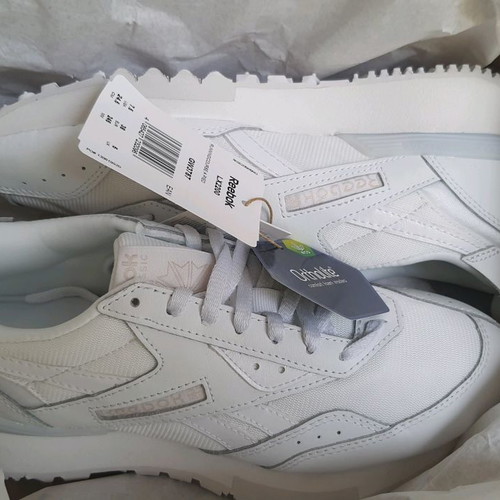 Reebok classics lx2200 women's athletic shoes new, size 38, white