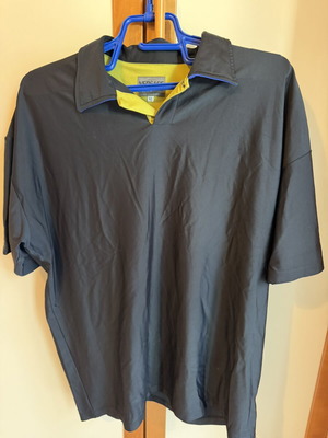 Versace black short-sleeve shirt XL like new, genuine