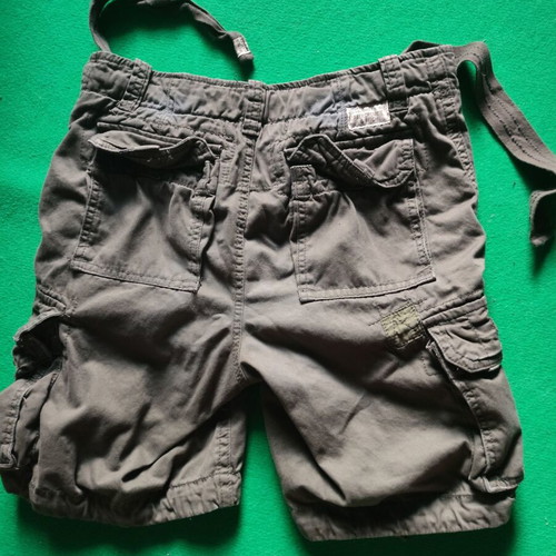 Abercrombie & Fitch Cargo Shorts used, men's khaki size 32