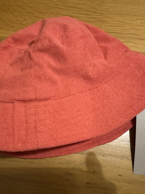 Bucket hat Nef-Nef Stay Salty melon color, new, 100% polyester