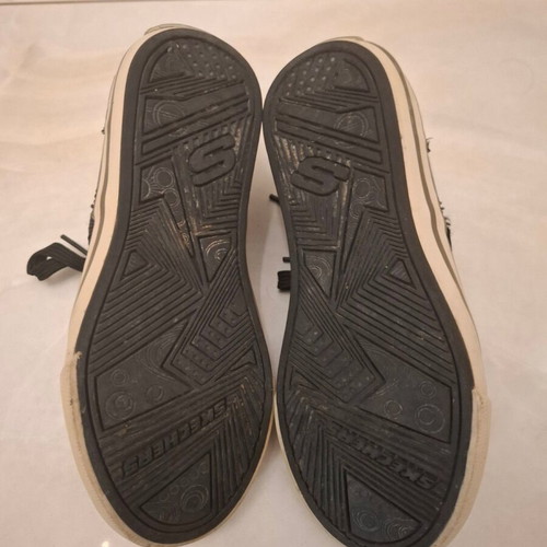 Skechers kids' black sneakers boots, size 30