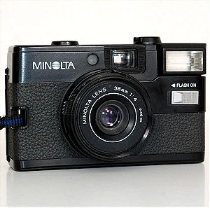 Minolta HiMatic GF, 35mm Film Camera, ΔΕΝ δουλεύει το φλάς