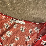 Pull&Bear boho top red new, size M