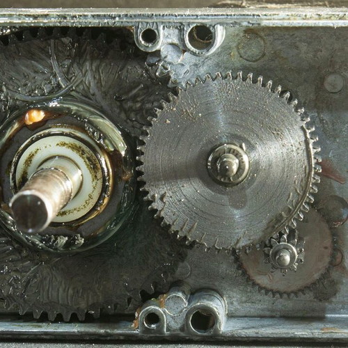 Mellor 5 rpm geared motor used for pellet burner auger