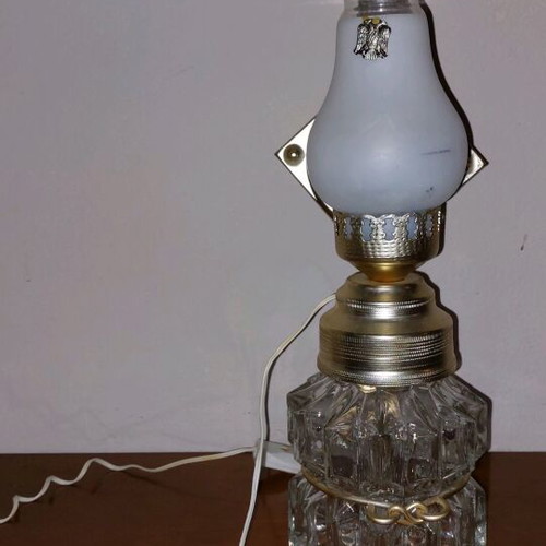 Vintage lamp used