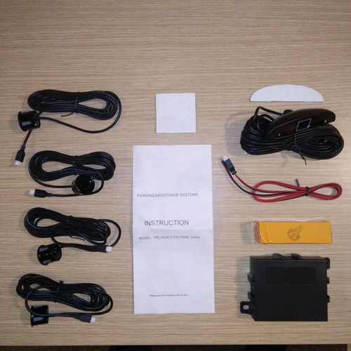 Car parking system new with 4 sensors and display