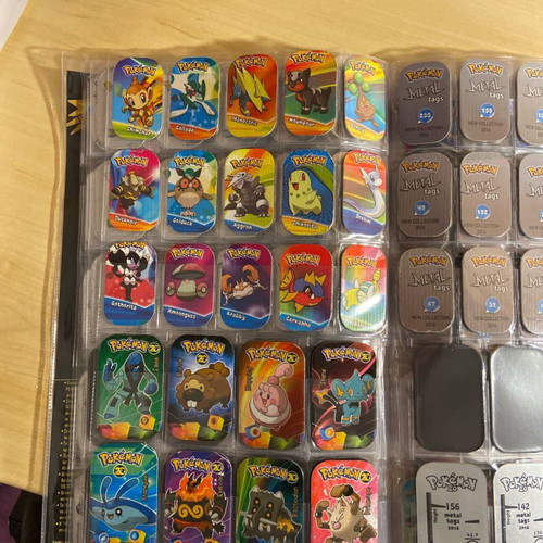 Pokemon collectible tags used, part 1, rare
