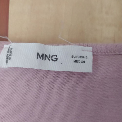Mango long sleeve blouse in lilac color, like new