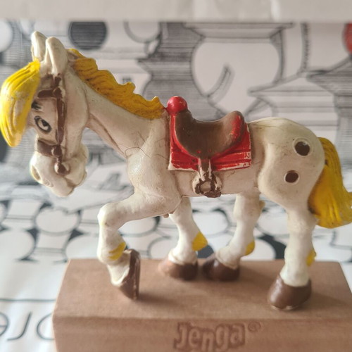 Jolly Jumper figure used, Lucky Luke horse