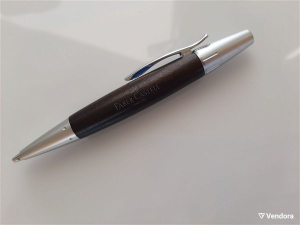  michaniko molivi FABER-CASTELL E-MOTION BALLPOINT CHROME - BROWN. MADE IN GERMANY.