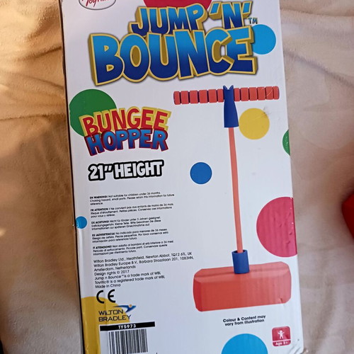 Jump in bounce bungee hopper like new