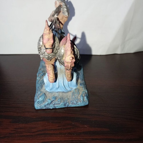 Poseidon Metal Figure on Chariot with Hippocamps DeAgostini Mythology 2011 like new