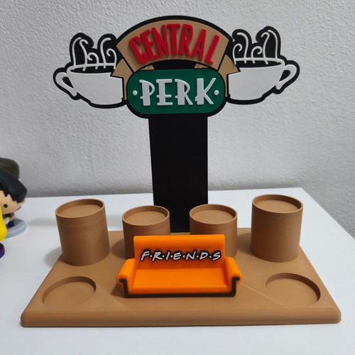 Friends McDonald's Collection Stand new, plastic PLA material