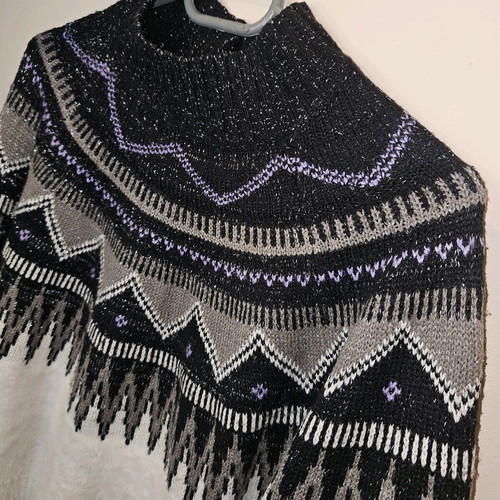 Tally Weijl sweater used, size M, white multicolor