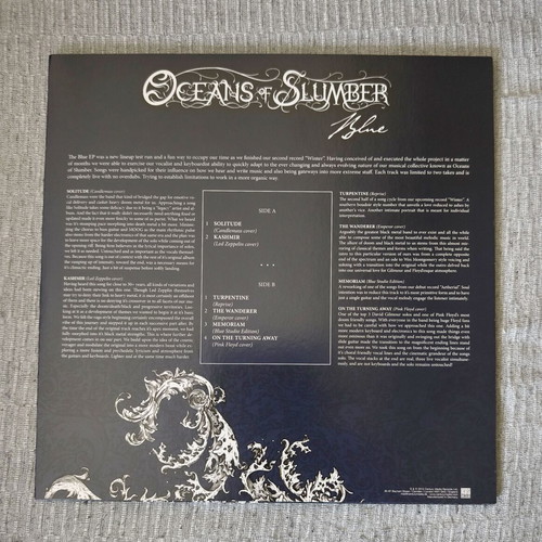 Oceans Of Slumber Blue 12" LP and CD new, metal
