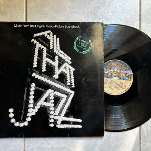 Vinyl records, set of 8, various music genres