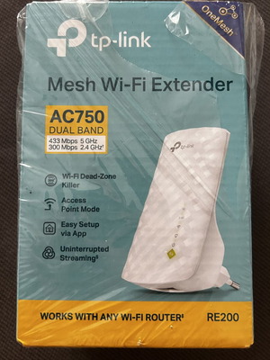 Tp Link Range Extender 750 like new